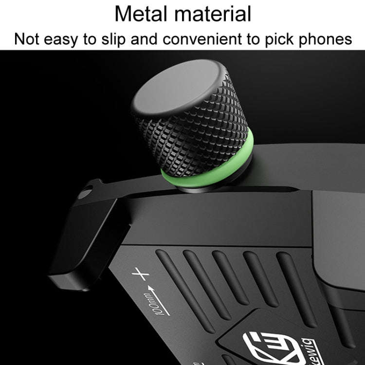 Kewig M7 Bicycle 4 Claws Aluminum Navigational Bracket Outdoor Cycling Cell Phone Holder(Silver)