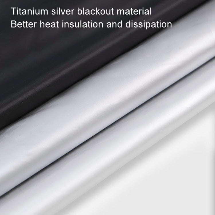 Car Sunshade Front Cover Sunscreen Heat Shield(Silver Vinyl)