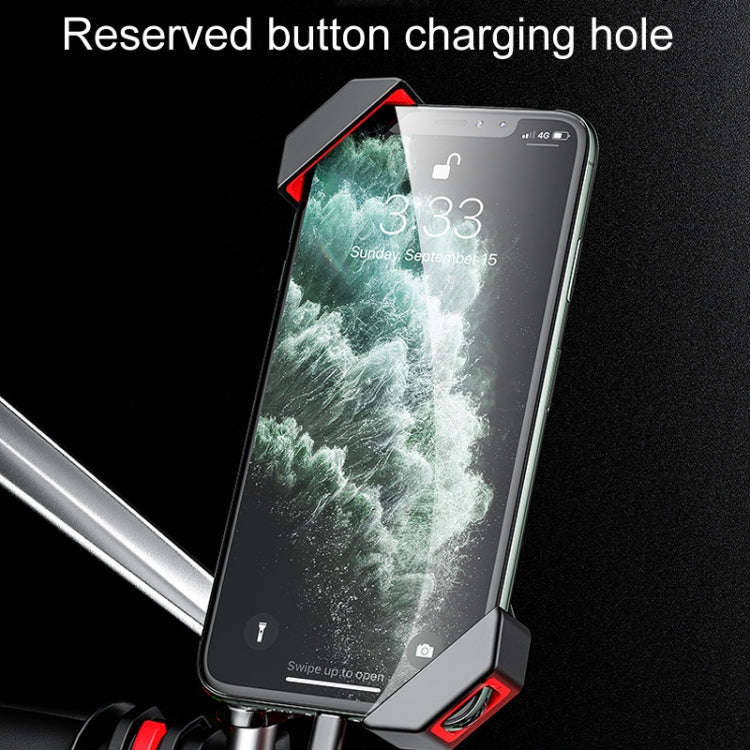 Kewig Bicycle 2 Claws Navigation Bracket Outdoor Cycling Cell Phone Holder With Safety Lock, Mode...