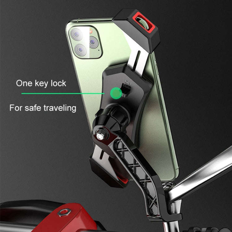 Kewig Bicycle 2 Claws Navigation Bracket Outdoor Cycling Cell Phone Holder With Safety Lock, Mode...