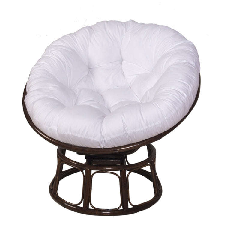 130x130cm Multifunctional Round Thickened Soft Hammock Cradle Cushion(White)