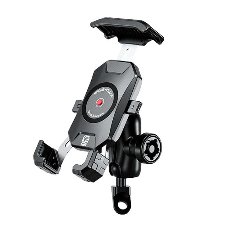 Kewig Motorcycle Heightened Navigation Bracket Outdoor Riding Anti-Theft Cell Phone Holder, Model...