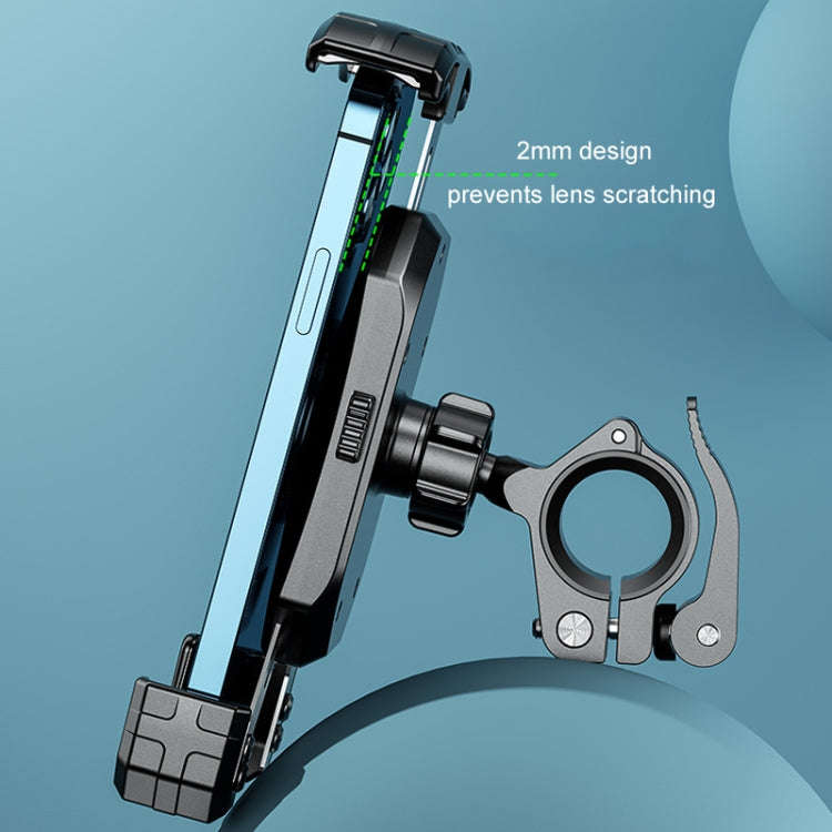 Kewig Motorcycle Heightened Navigation Bracket Outdoor Riding Anti-Theft Cell Phone Holder, Model...