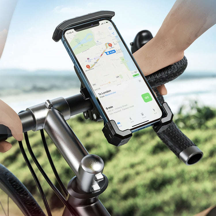 Kewig Motorcycle Heightened Navigation Bracket Outdoor Riding Anti-Theft Cell Phone Holder, Model...
