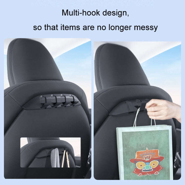 2pcs For Tesla ModelY/3 Seat Back Hook Bracket