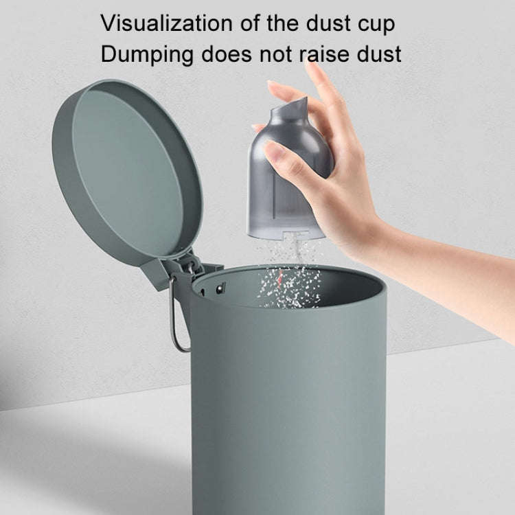 Wireless Charging Car Vacuum Cleaner Mini Handheld High Power Wet and Dry Vacuum Cleaner, Color: ...