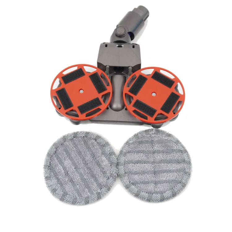 For Dyson V6 / DC62  Vacuum Cleaner Electric Mop Head with Detachable Water Tank and 6 Mop Pads