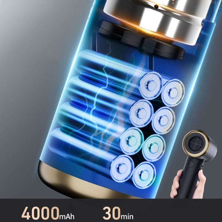 Car Vacuum Cleaner Vacuum Blower Dual Purpose Wireless Mini Vacuum Cleaner(Black Gold)