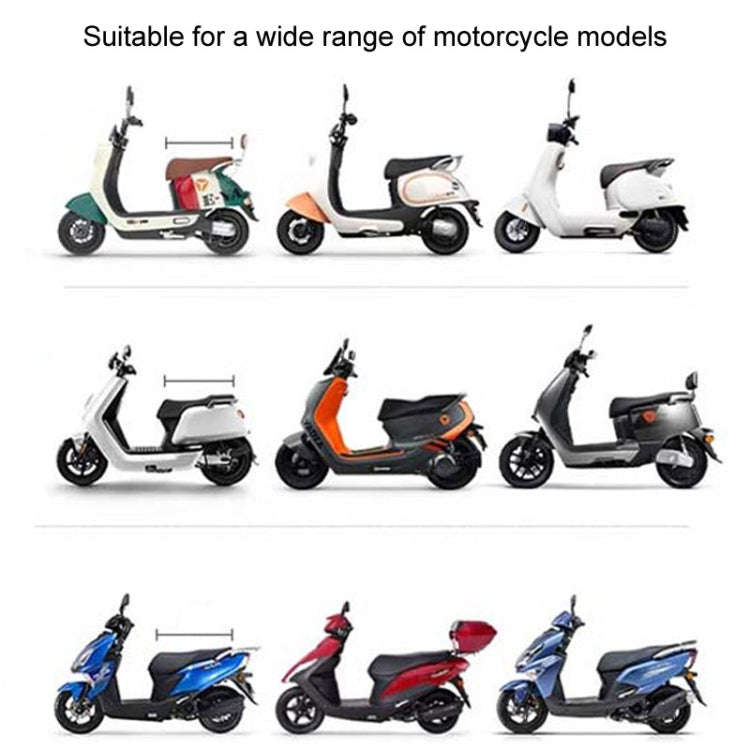 77x55cm Electrical Motorcycle Seat Cover Summer Breathable 3D Mesh Motorcycle Anti-Scald Cushion(...
