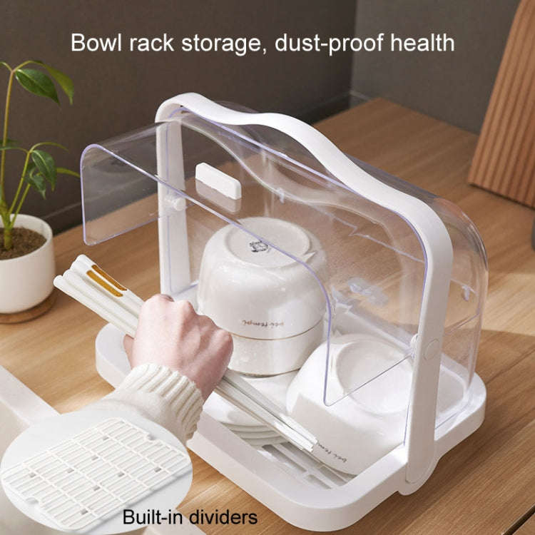 Portable Multi-function Transparent Storage Box Bread Box Bottle Organizer With Dustproof Lid, Sp...