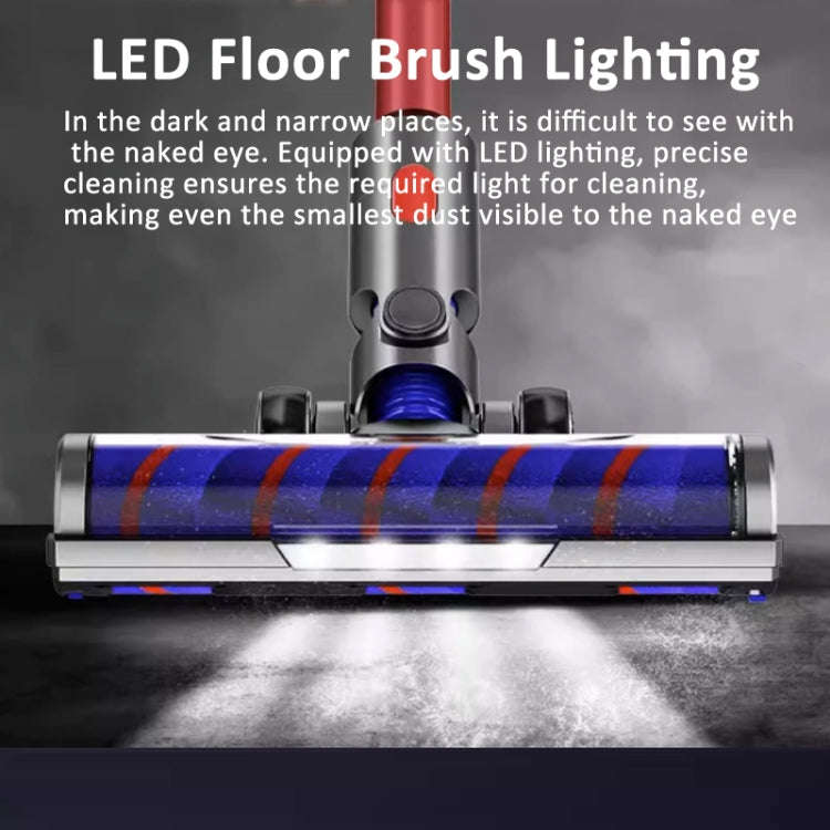 For Dyson V7 V8 V10 V11 V15 V8 Slim Vacuum Cleaner Soft Velvet Floor Brush Head with LED Lighting...