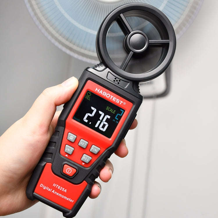 HABOTEST Handheld High-Precision Digital Anemometer With USB(HT625B)