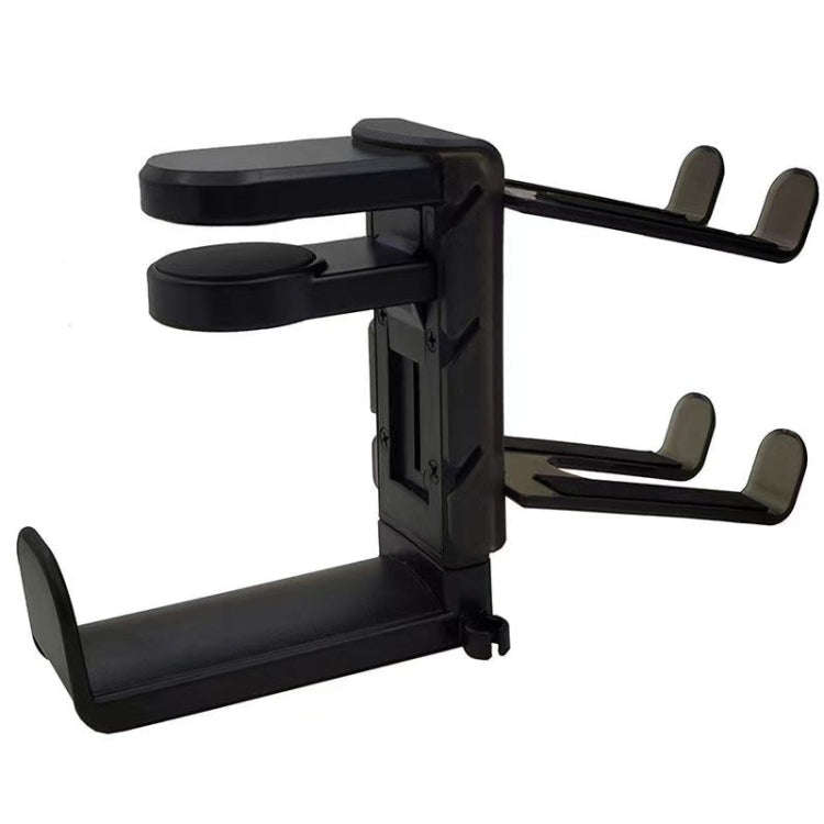 360 Degree Rotation Headset Bracket With Game Handle Organizer(Black)