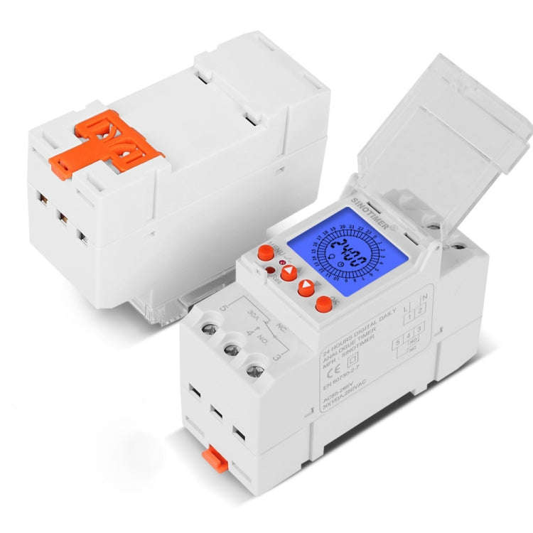 SINOTIMER  TM929BKL 85-265V 30A 24hrs Digital Analogue Din Module Time Switch With Backlight
