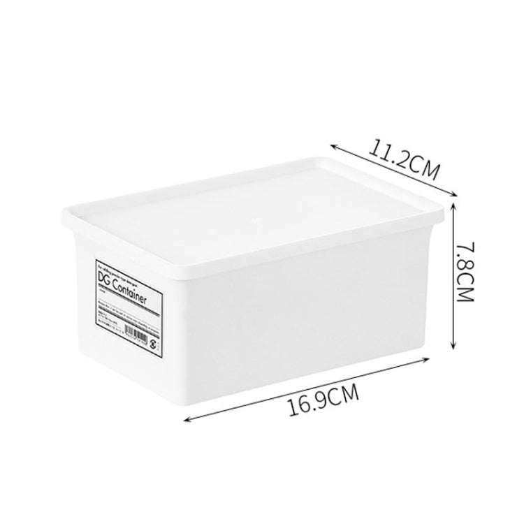 Household Laundry Detergent Storage Box Small Things Storage Organizer With Dust Cover, Specifica...