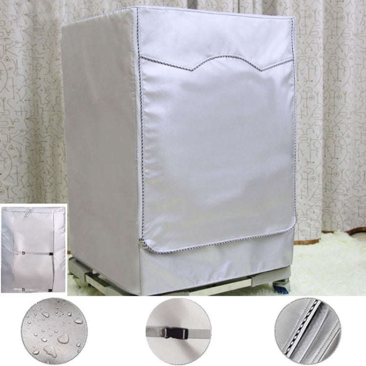 420D Roller Boiler Washing Machine Dustproof Cover Waterproof Sunproof Cover Cloth, Size: 60x60x8...