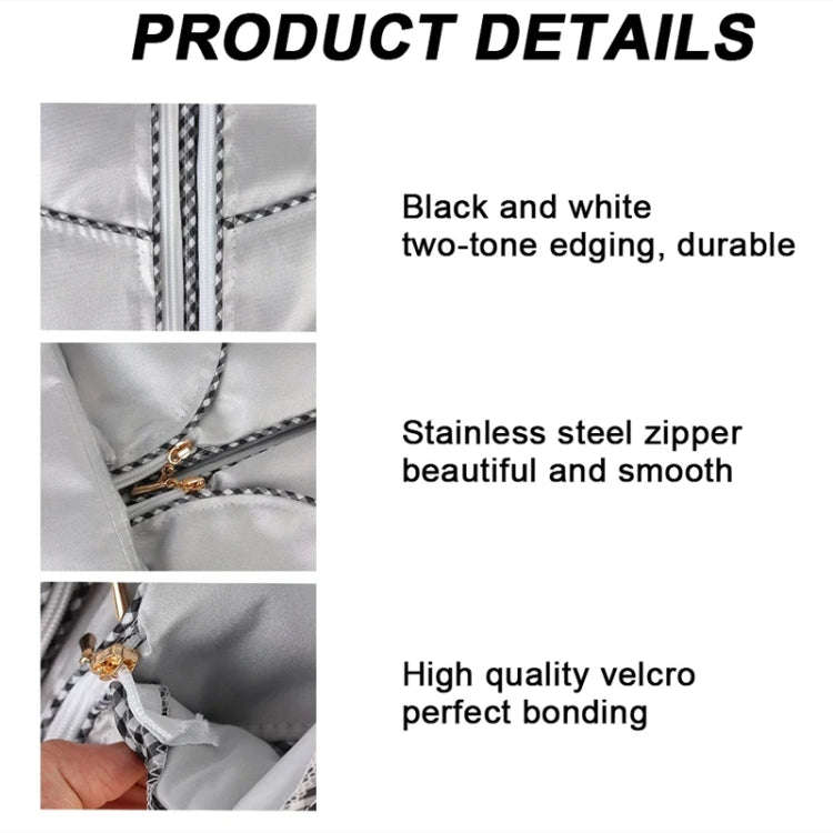 420D Roller Boiler Washing Machine Dustproof Cover Waterproof Sunproof Cover Cloth, Size: 60x60x8...