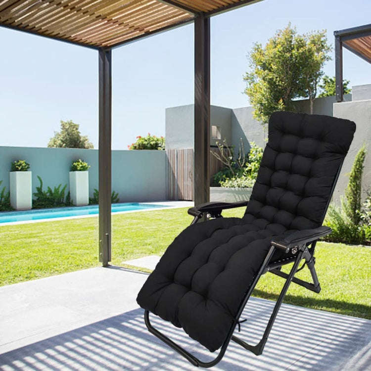 170x53x8cm Thickened Slip-on Home Recliner Cushion Garden Rocking Chair Cushion(Purple)