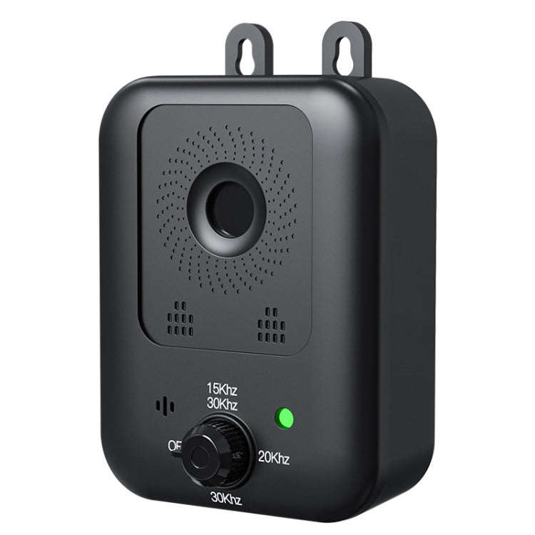 Non-Shock Dog Barking Deterrent Device Ultrasonic Bark Stopper Dog Repeller(Black)