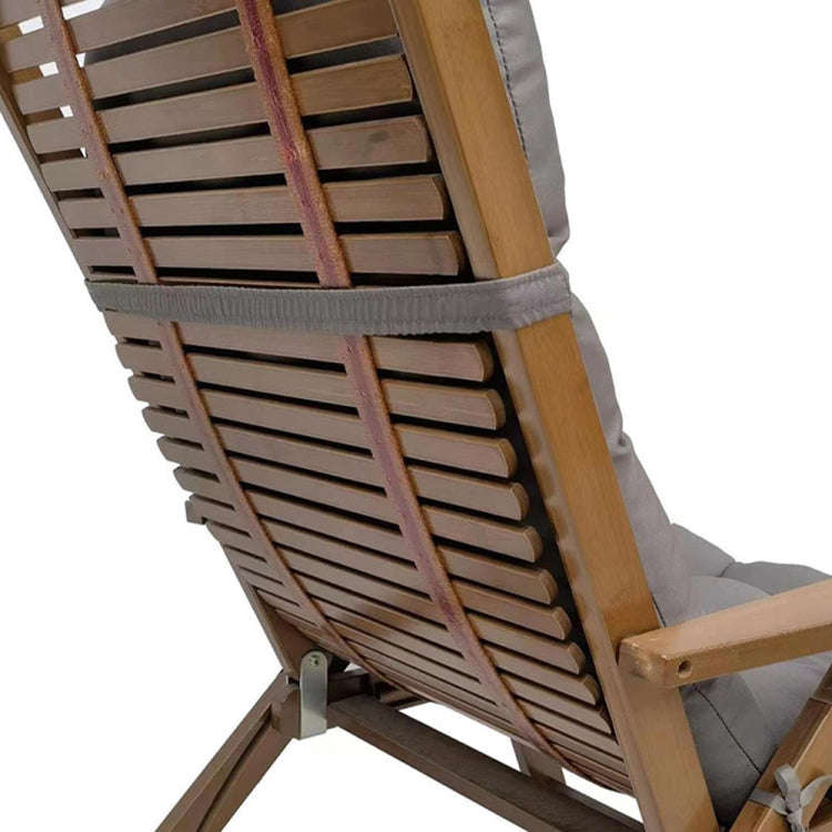 110x50cm Dome Waterproof Sun-proof Garden Folding High Back Chair Cushions, Color: Navy Blue
