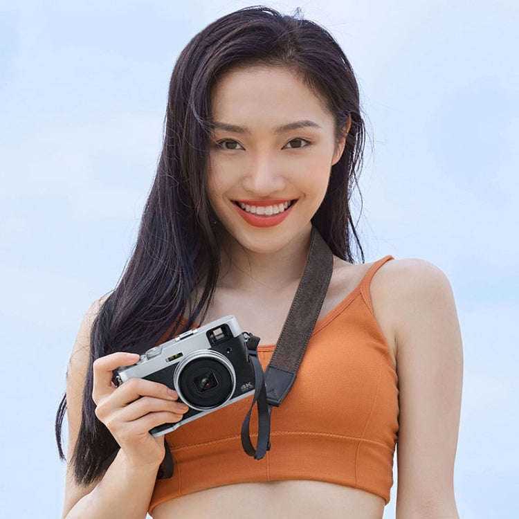 DC202L 2.8-Inch 4K HD 16X Zoom Photography Digital Camera Home SLR Camera, Color: Black UK Plug