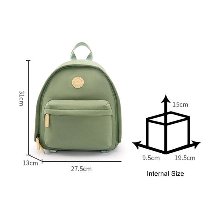 Cwatcun D125 Small Shoulder Camera Bag Casual Commuter DSLR Backpack(White)