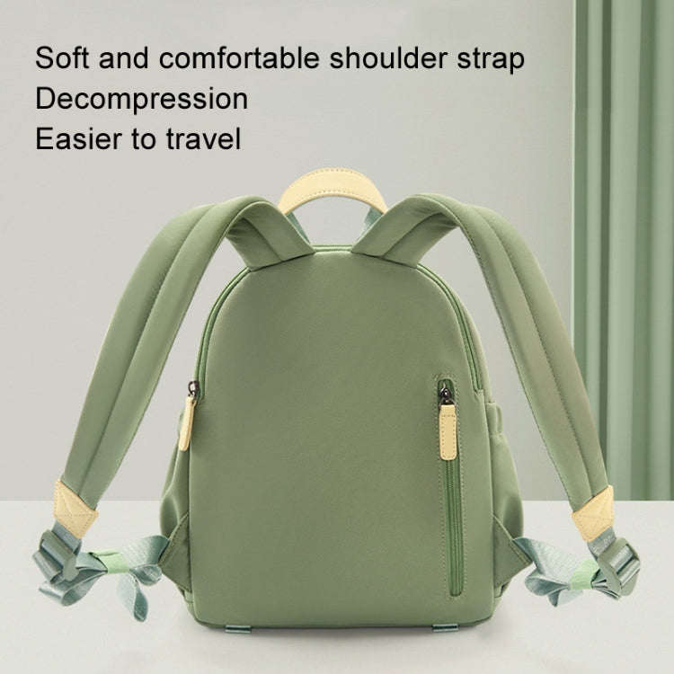 Cwatcun D125 Small Shoulder Camera Bag Casual Commuter DSLR Backpack(Green)