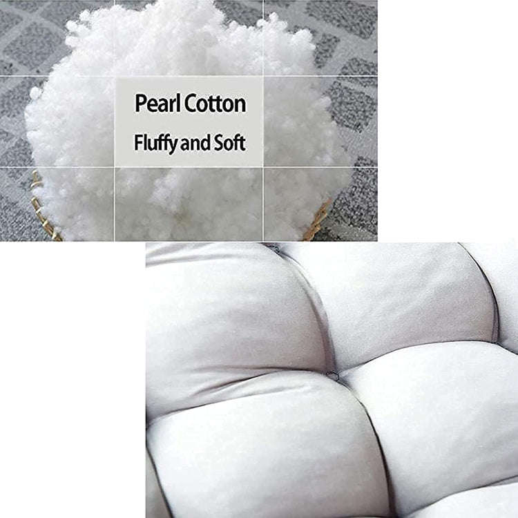 125x48x8cm Thickened Soft Home Recliner Cushions Garden Rocking Chair Cushions(Navy Blue)