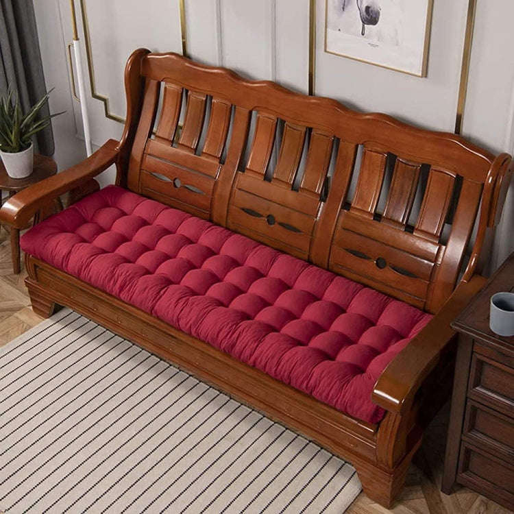 175x48x8cm Thickened Soft Home Recliner Cushions Garden Rocking Chair Cushions(Light Coffee)