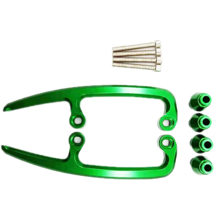 For Kawasaki Z650 2017-2018 Motorcycle Rear Seat Armrest Pull Bow(Green)