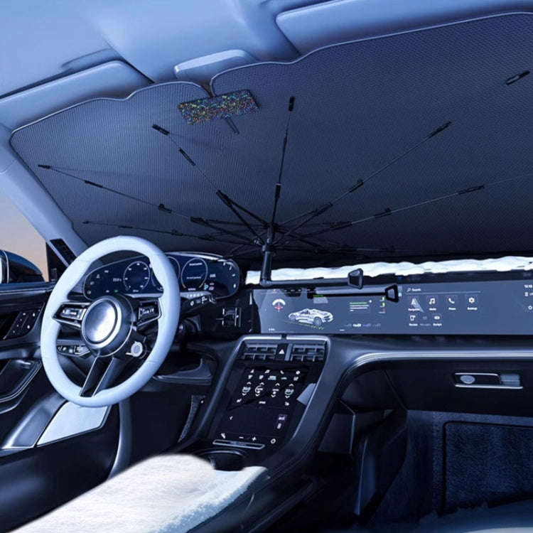 Car Sunshade Front Windshield Curtain Sunscreen Heat Insulation Car Window Front Windshield Cover...