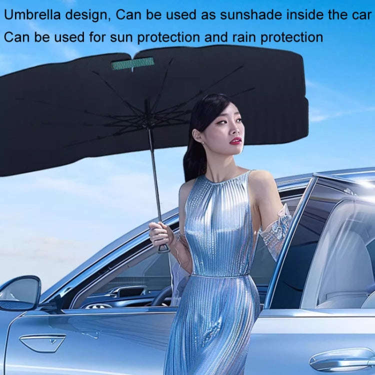Car Sunshade Front Windshield Curtain Sunscreen Heat Insulation Car Window Front Windshield Cover...