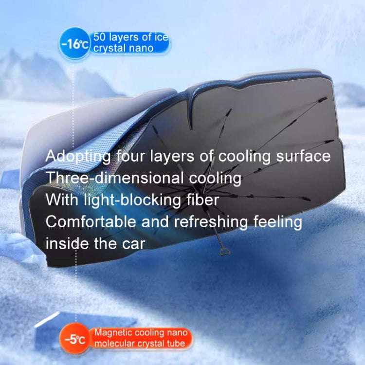 Car Sunshade Front Windshield Curtain Sunscreen Heat Insulation Car Window Front Windshield Cover...