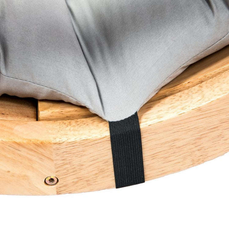 120x50x8cm Home Soft Lounger Cushion Garden Fabric Backrest Rattan Chair Cushion(Grey)