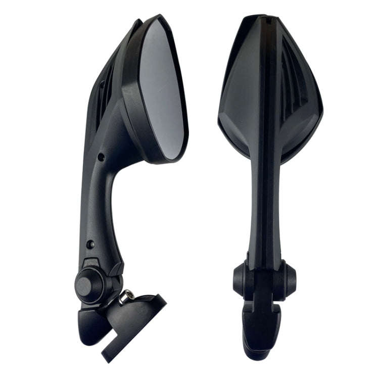 Motorcycle Modification Reversing Mirror Accessories For Kawasaki(Black)
