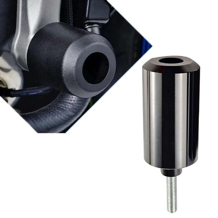 For Kawasaki Z1000 Motorcycle Aluminum Alloy Body Anti-Fall Bar(Black)