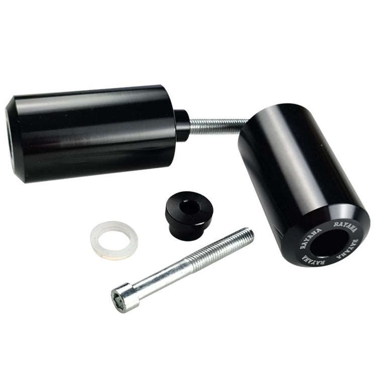 For Kawasaki Z1000 Motorcycle Aluminum Alloy Body Anti-Fall Bar(Black)