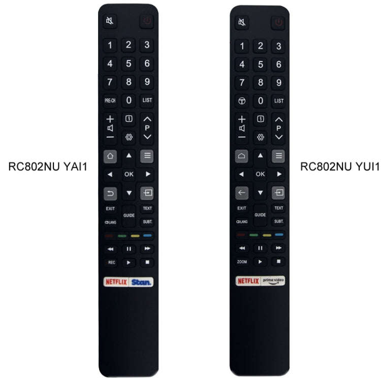 For TCL TV Intelligent Infrared Remote Control(RC802NU YAI1)