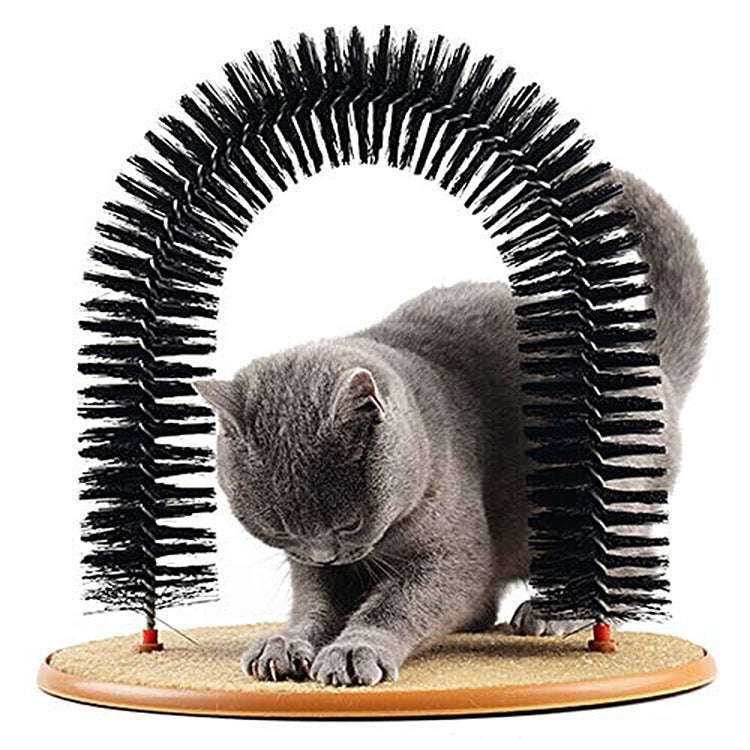 Cat Hair Brush Scrubber Cat Scratching Toys Pet Supplies Dog Thick Arch
