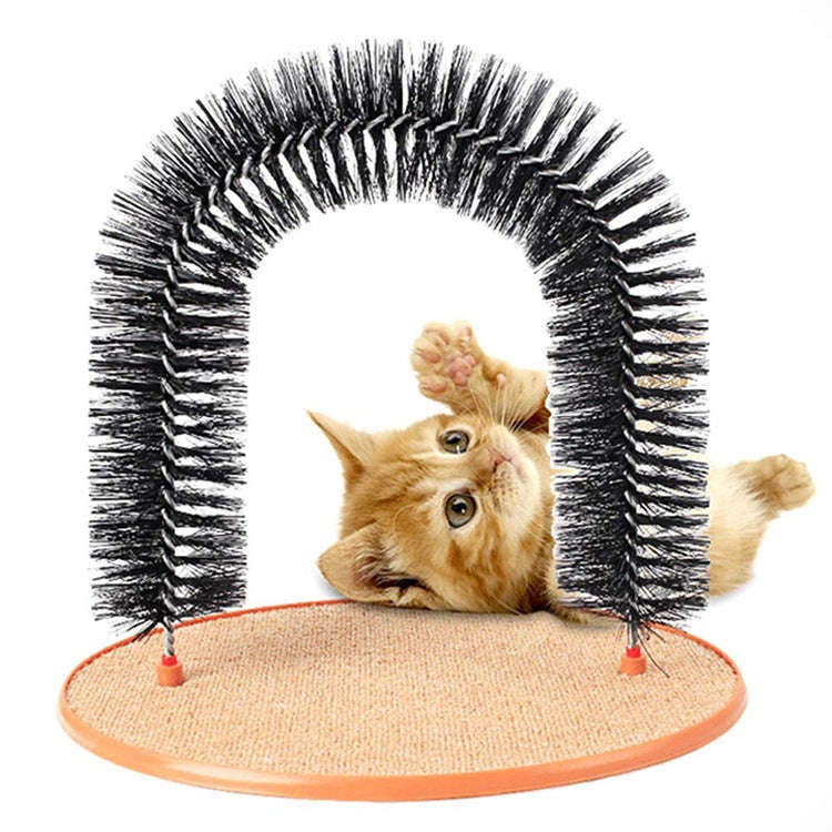 Cat Hair Brush Scrubber Cat Scratching Toys Pet Supplies Dog Thick Arch