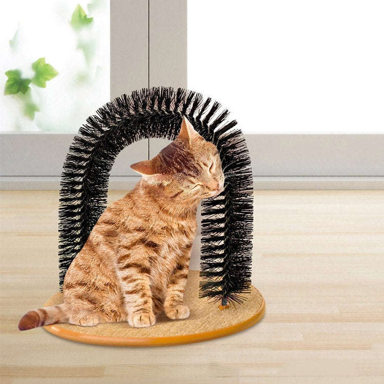 Cat Hair Brush Scrubber Cat Scratching Toys Pet Supplies Dog Thick Arch