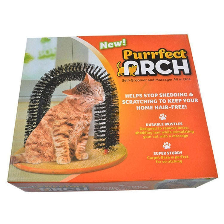 Cat Hair Brush Scrubber Cat Scratching Toys Pet Supplies Dog Thick Arch