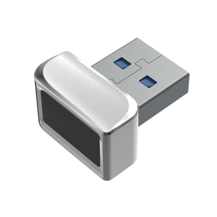 USB Fingerprint Reader Windows Hello Dongle Module for Windows 10 and Above Systems(Silver)