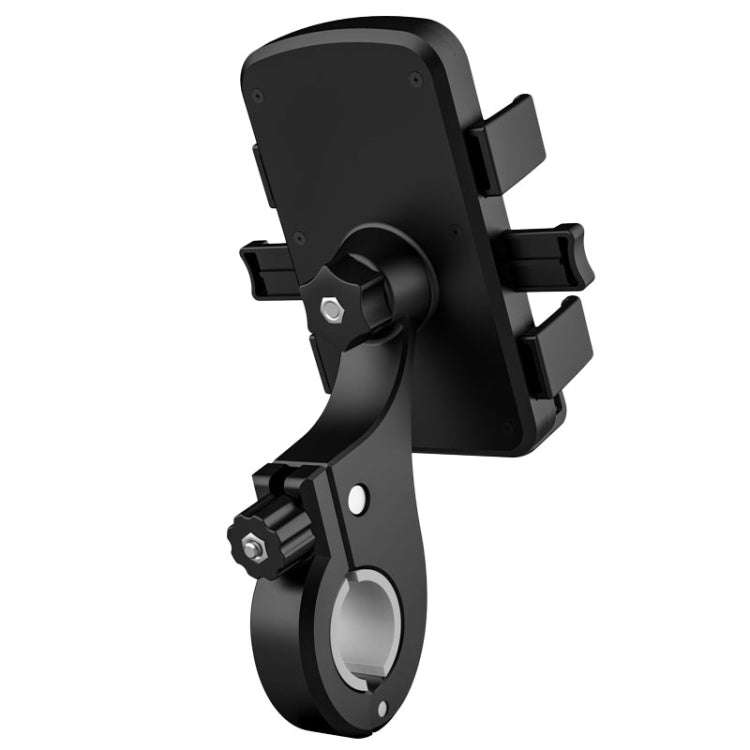 Mountain Road Bike Phone Holder Motorcycle Aluminum Alloy Riding Navigation Bracket, Model: Handl...
