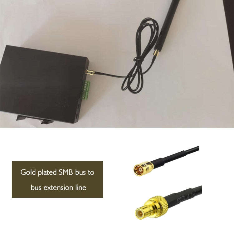 10cm SMB Male To Female Antenna Extension Cable Coaxial RG174 Cable