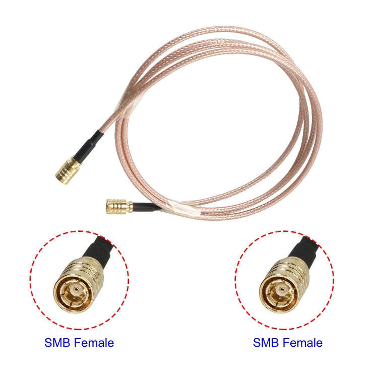 15cm SMB Female To SMB Female RG316 Coaxial Cable Jumper