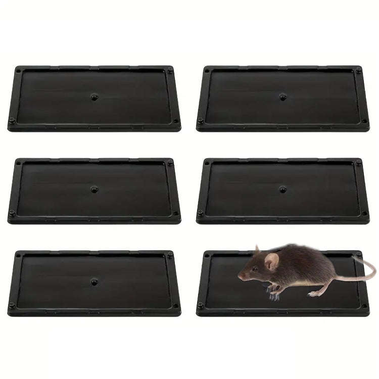 6pcs /Set Plastic Sticky Mouse Board Rat-killing Sticker