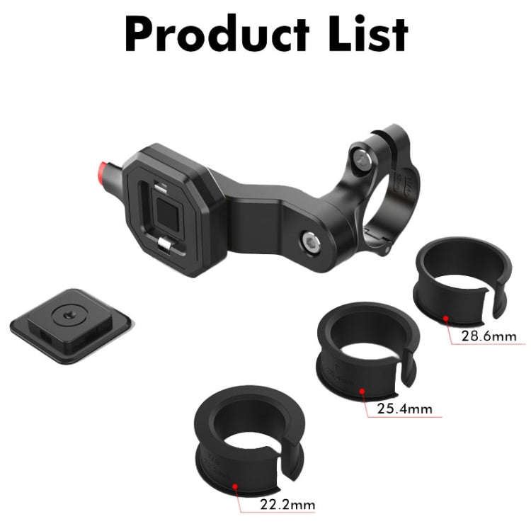 146A Bicycle Motorcycle Cell Phone Holder Rearview Mirror Handlebar Outdoor Riding Navigation Holder