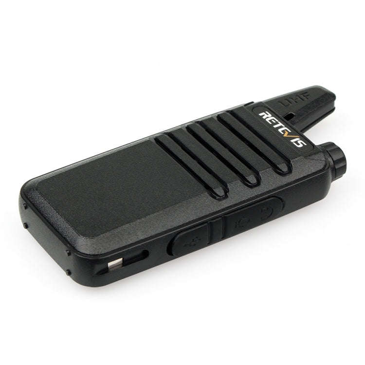RETEVIS RT22 Hotel Mini Charging Two-Way Wireless Intercom Walkie Talkie(US Frequency with Plug)