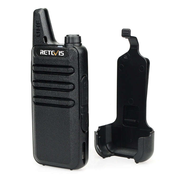 RETEVIS RT22 Hotel Mini Charging Two-Way Wireless Intercom Walkie Talkie(US Frequency with Plug)